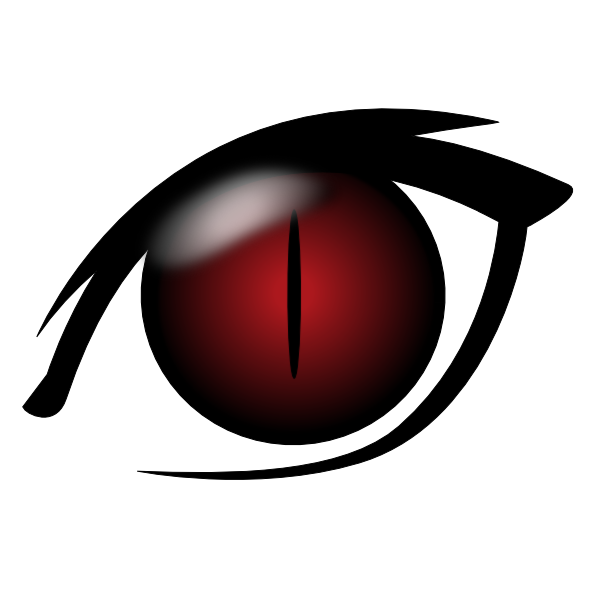 600x600 Devil Eye Clip Art