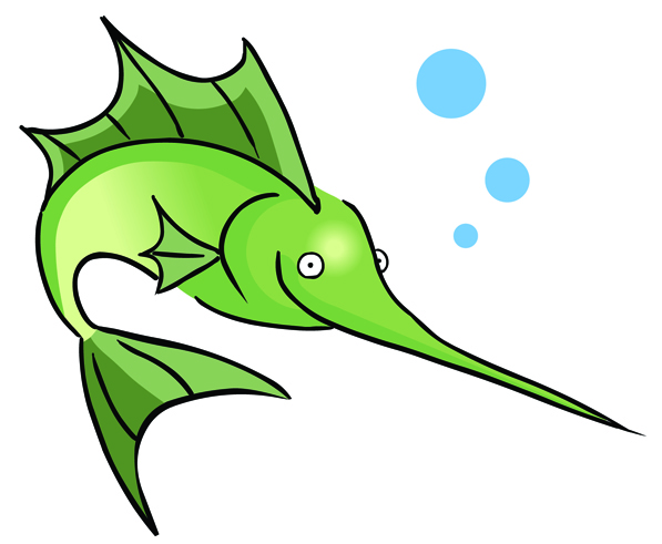 597x491 Free Fish Clip Art
