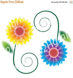 236x250 Flower Clipart, Cute Flowers Clip Art, Vector Clipart, Digital