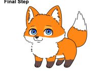 200x140 Fox Cartoon Images Cute Fox Cartoon Stock Vector 323260727