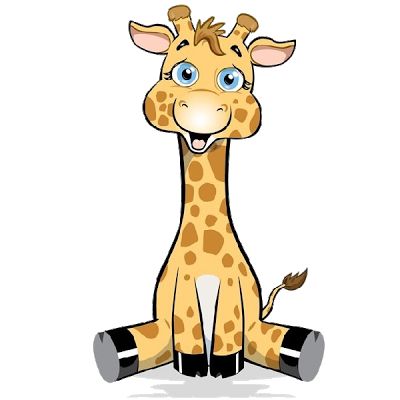 400x400 Baby Giraffe Cartoon Pictures Cartoon Giraffes Cute Ba Giraffe