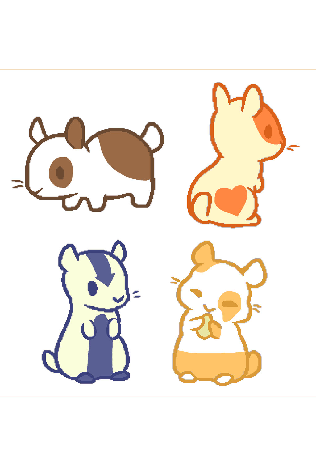 1024x1507 Cute Hamster Adopts! 2 (Open) By Thesopralto