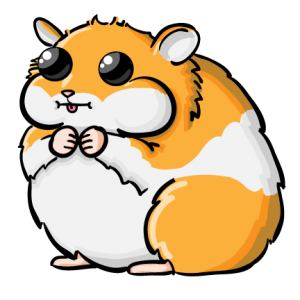 300x300 This Cute, Chubby Hamster Clip Clipart Panda