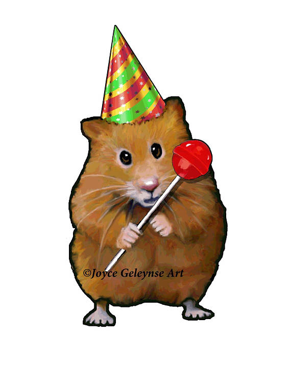 570x756 Clip Art Freehand Drawing Cute Hamster Holding A Lollipop