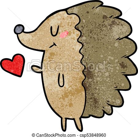 450x451 Cute Cartoon Hedgehog.