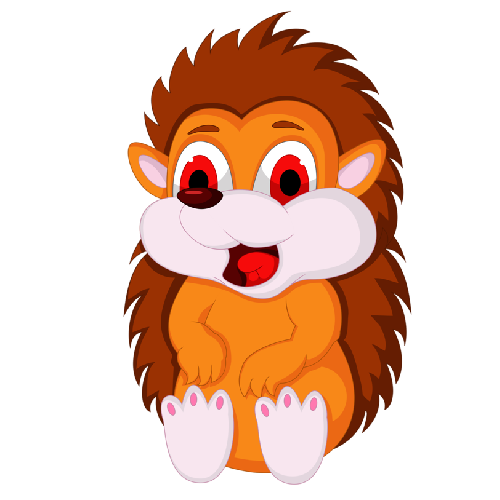 500x500 Valentine Hedgehog