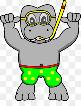 260x340 Cute Hippo Cliparts Png And Psd Free Download