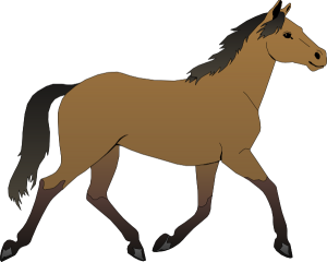 300x240 Running Horse Clipart Clipart Panda