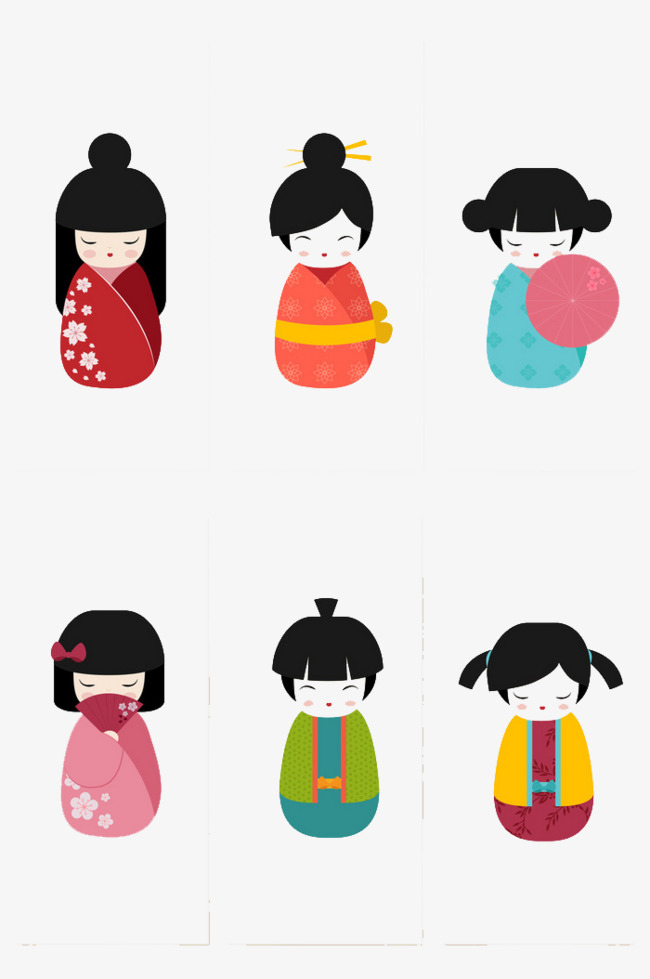 650x979 Cute Japanese Doll Design, Japan, Doll, Lovely Png Image