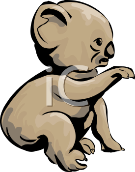275x350 Koala Clipart Sad