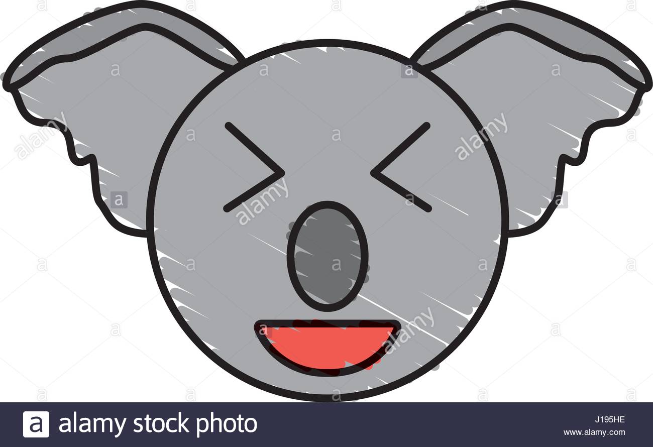 1300x890 Cute Koala Drawing Animal Stock Vector Art Amp Illustration, Vector