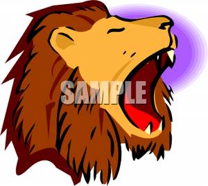 300x269 Roaring Lion Head Clip Art Clipart Panda