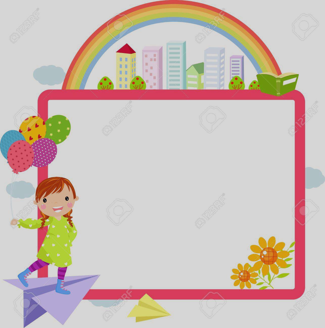 1286x1300 Clip Art Cute Little Girl And Frame Royalty Free Cliparts Vectors