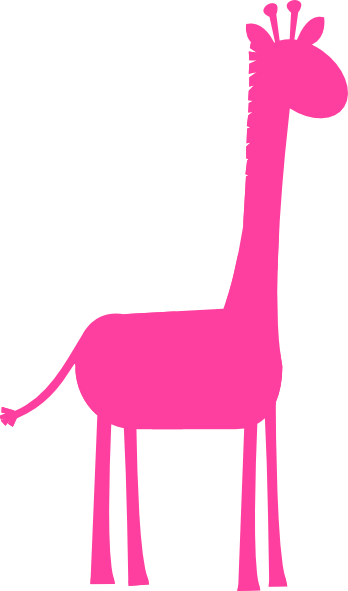 348x591 Collection Of Cute Pink Giraffe Clipart High Quality, Free