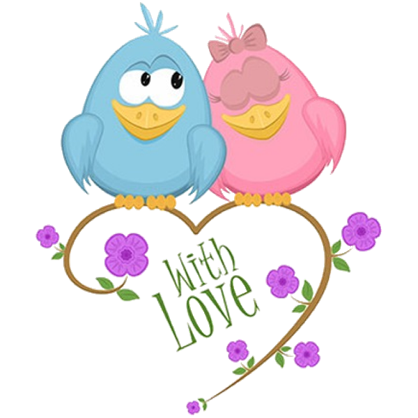 600x600 Cute Love Birds Cartoon Clip Art Images.all Bird Images Are Free