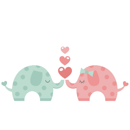 432x432 Collection Of Elephant Love Clipart High Quality, Free