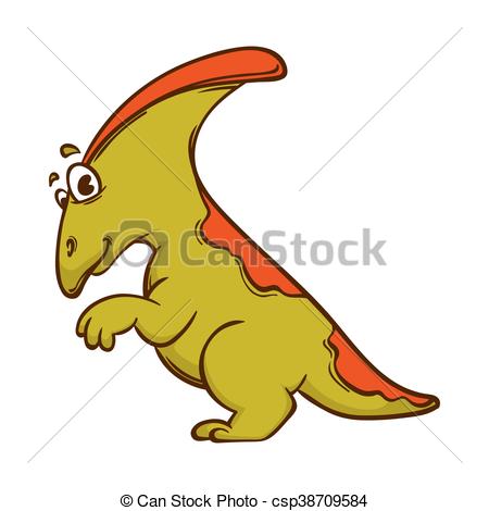 450x470 Dinosaur Cartoon Cute Monster. Animal And Prehistoric . Vector