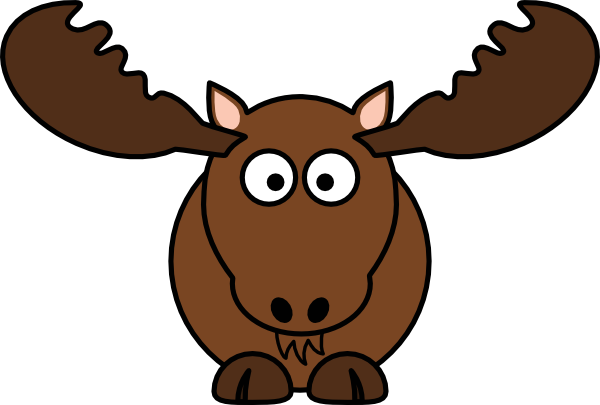 600x405 Moose Clip Art