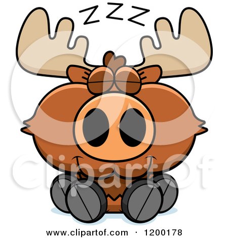 450x470 Royalty Free (Rf) Cute Moose Clipart, Illustrations, Vector
