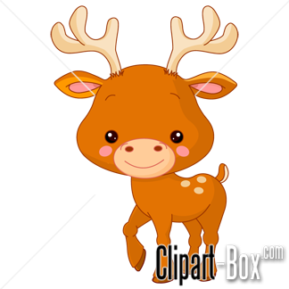 324x324 Baby Deer Clipart