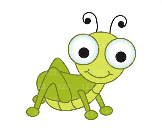 570x462 Cute Cricket Insect Clipart