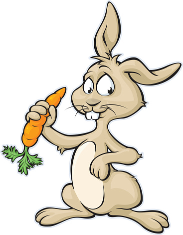 367x470 Collection Of Cute Bunny With Carrot Clipart High Quality