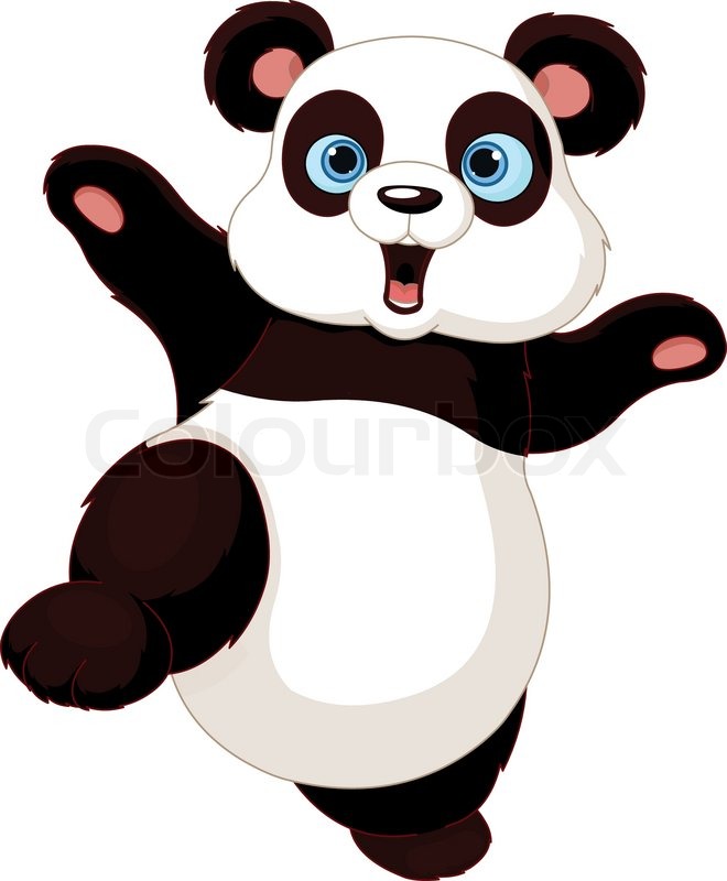 660x800 Panda Clipart