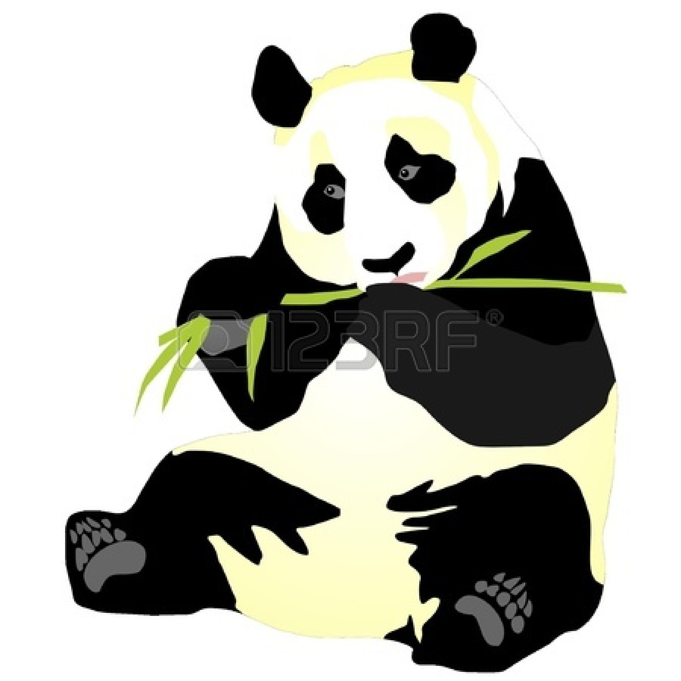 1350x1350 Clip Art Panda Clip Art