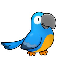220x220 Parrot Fluff Favourites Clip Art, Animal And Bird