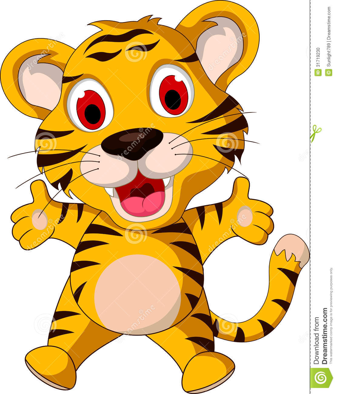 1112x1300 Cute Tiger Clip Art Clipart Panda
