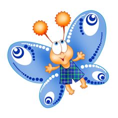 236x236 Baby Butterfly Cartoon Cliprt Pictures.all Butterflyre Om