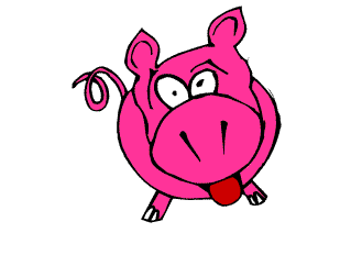 319x232 Animated Clipart Pig