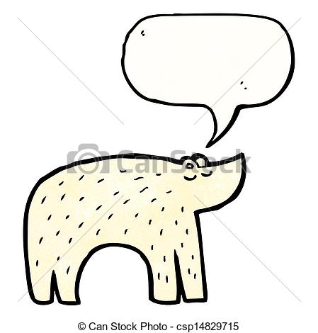 449x470 Cute Polar Bear Cartoon Vector Clip Art