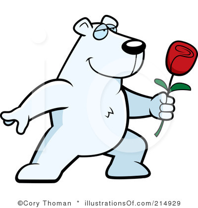 400x420 Polar Bear Clip Art Black White Clipart Panda