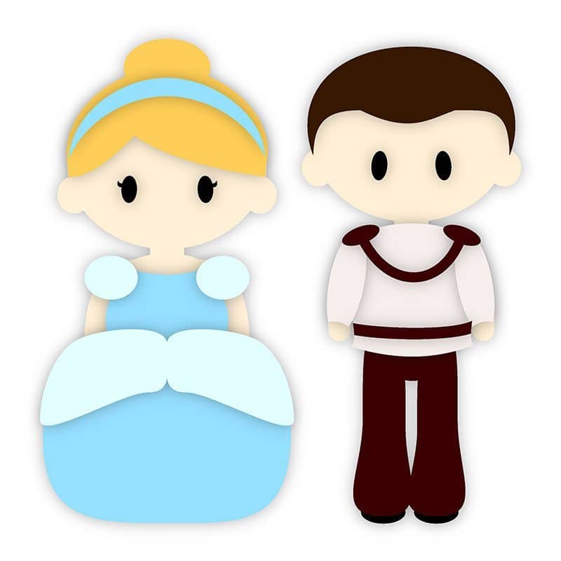 800x800 Prince And Princess Svg