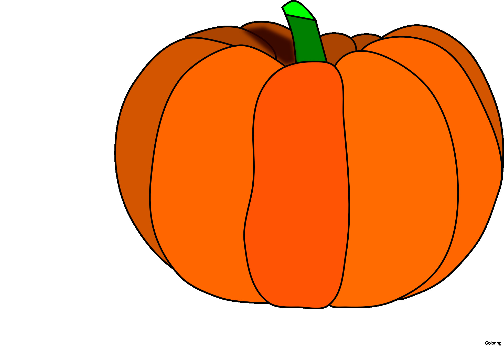 1969x1355 Cute Pumpkin Clip Art Free Clipart Images 8 Clipartix Beautiful
