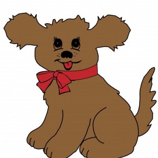 320x320 Cute Dog Face Clip Art Puppy Cartoon Clipart Jpg Pictures