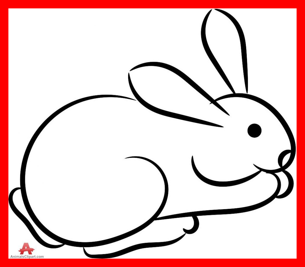 1026x900 Fascinating Rabbit Clipart Black And White U Clip Art Pic