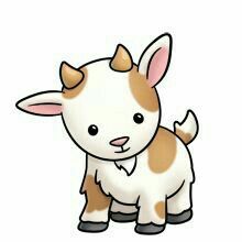 220x220 Splendid Design Cute Goat Clipart