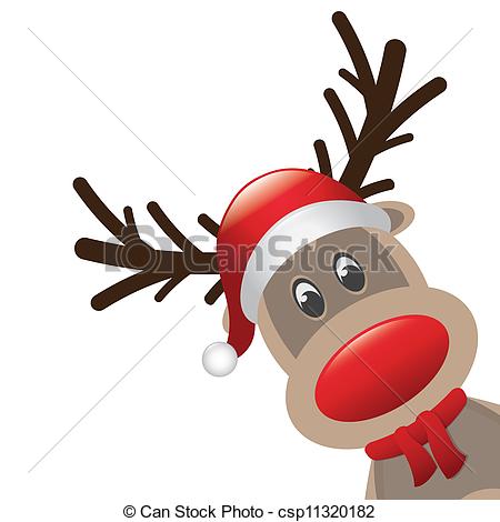450x470 Rudolph The Red Nosed Reindeer Clip Art Free
