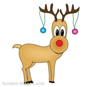 300x300 Clip Art Of Rudolph The Red Nosed Reindeer