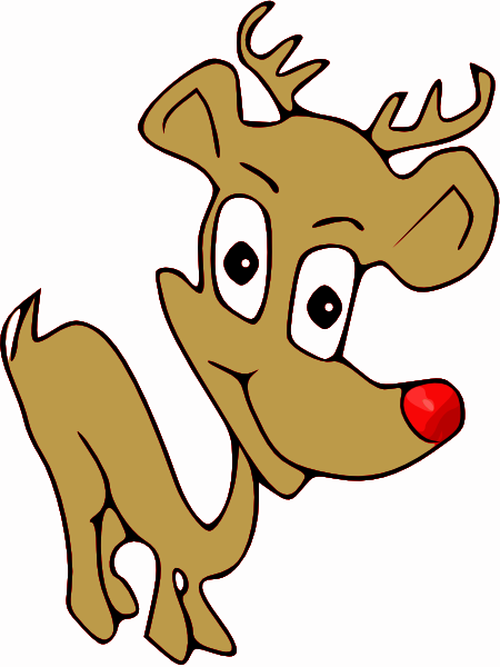 450x600 Rudolph Girl Reindeer Clipart Clipartxtras
