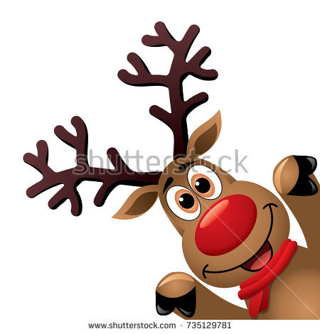 Cute Rudolph Clipart at GetDrawings | Free download