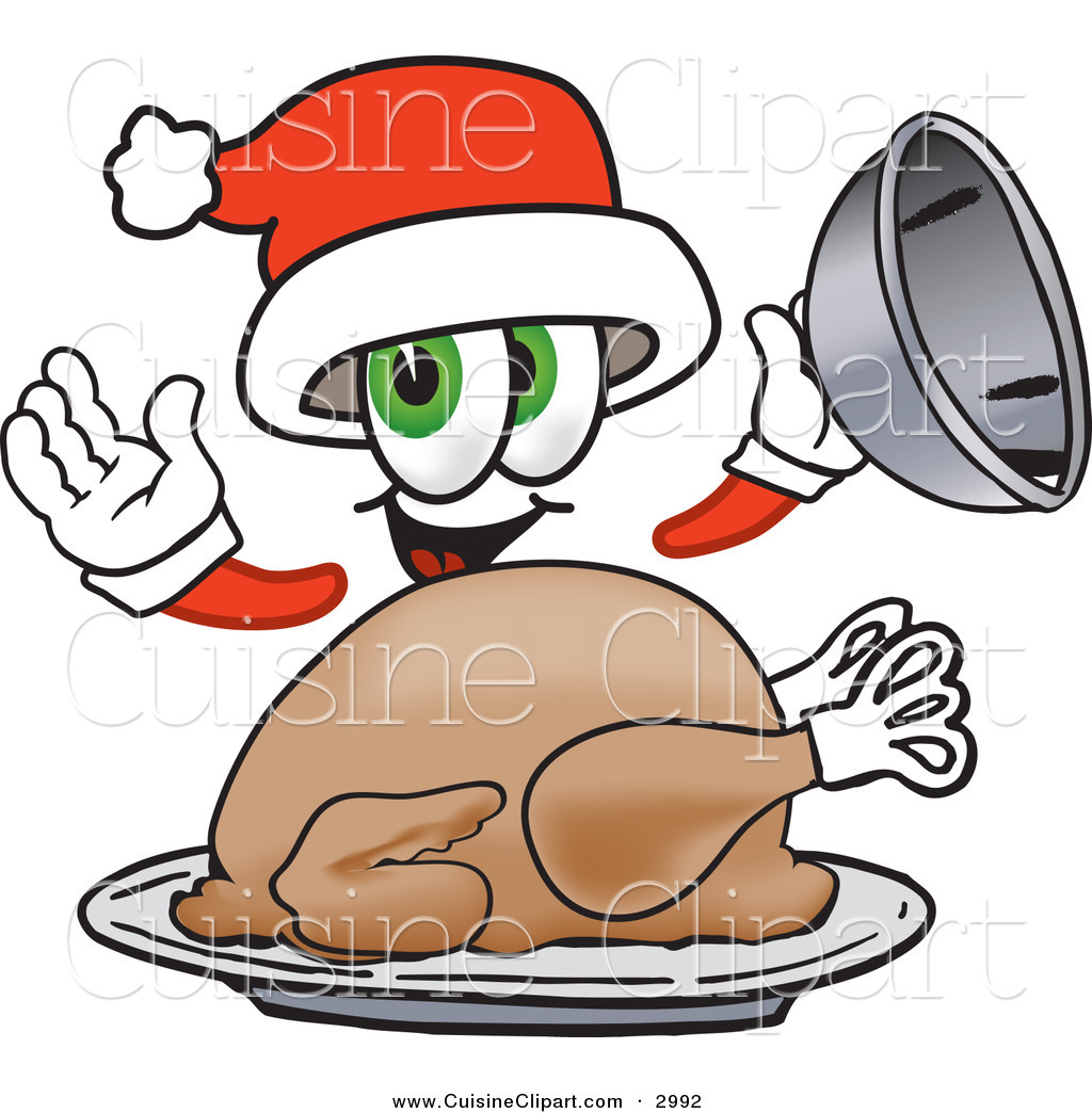 1024x1044 Cuisine Clipart Of A Cute Santa Claus Mascot Cartoon Character