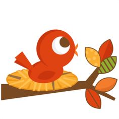 236x236 Cute Fall Squirrel Clipart
