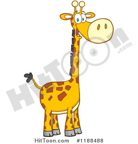 450x470 Giraffe Clip Art