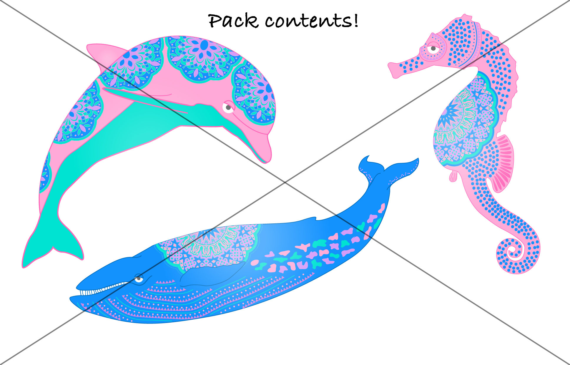 1937x1240 Sea Animals Clipart, Clip Art, Turtle Clipart, Sea Life, Whale