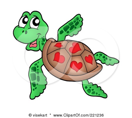 450x403 Shaky Turtle Clipart