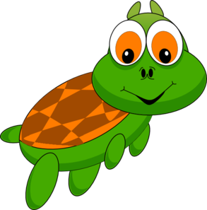 293x297 Cartoonish Turtle Clip Art