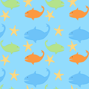 300x300 Shark Background